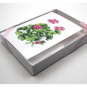Geranium Grußkarten