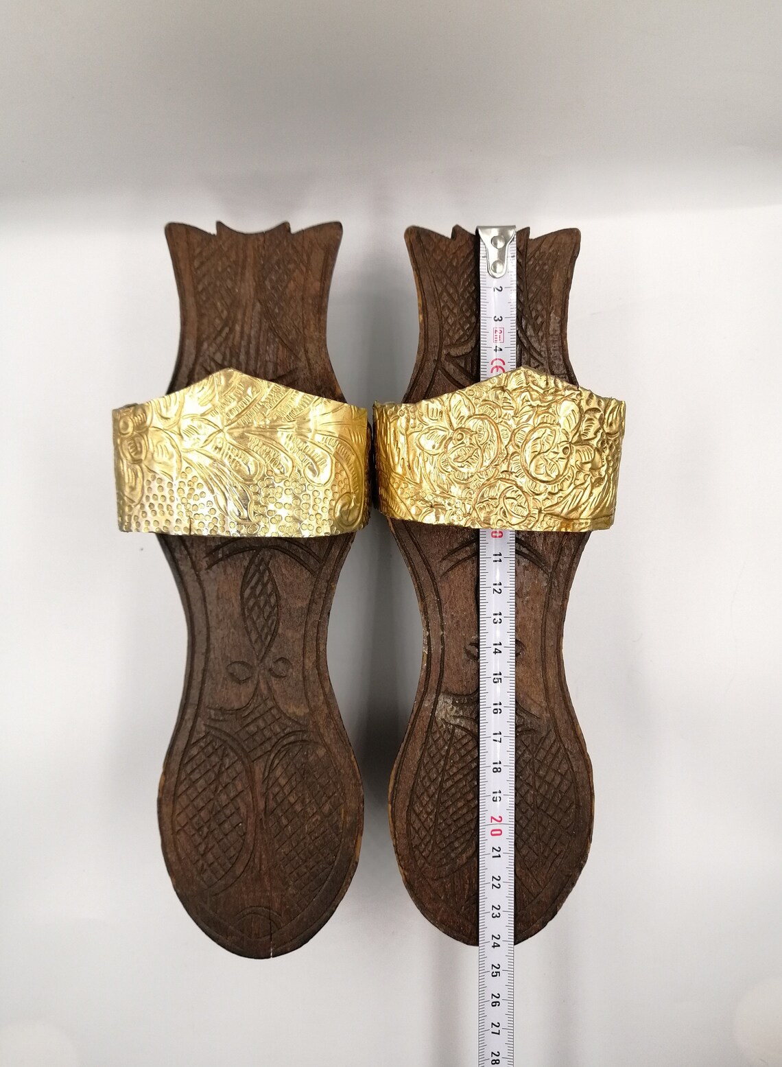 Antique Ottoman Bath Clogs, at Least 100 Years Old, Aged, Rare Item