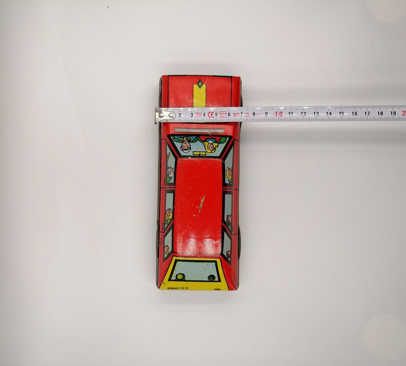 Vintage Tin Toy Car 1970-1980's Collection Made in - Etsy