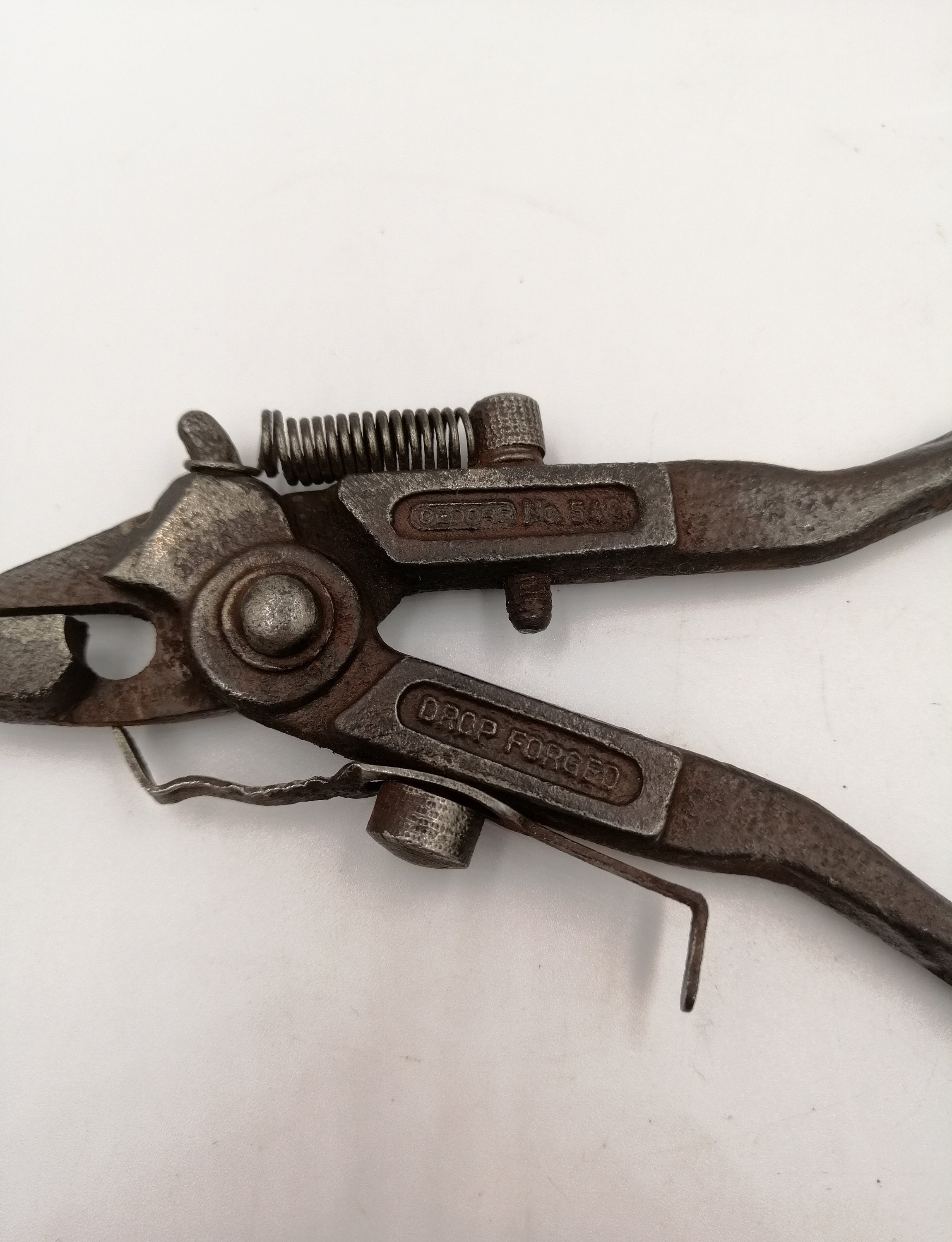 Antique Sawtooth Setting Pliers, Estimatedly 19401950s, Pliers, Made