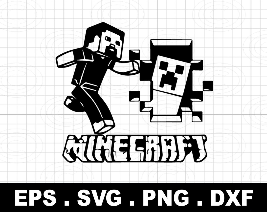 Minecraft Svg, Mine Game Svg, Minecraft Svg File, Minecraft Png ...