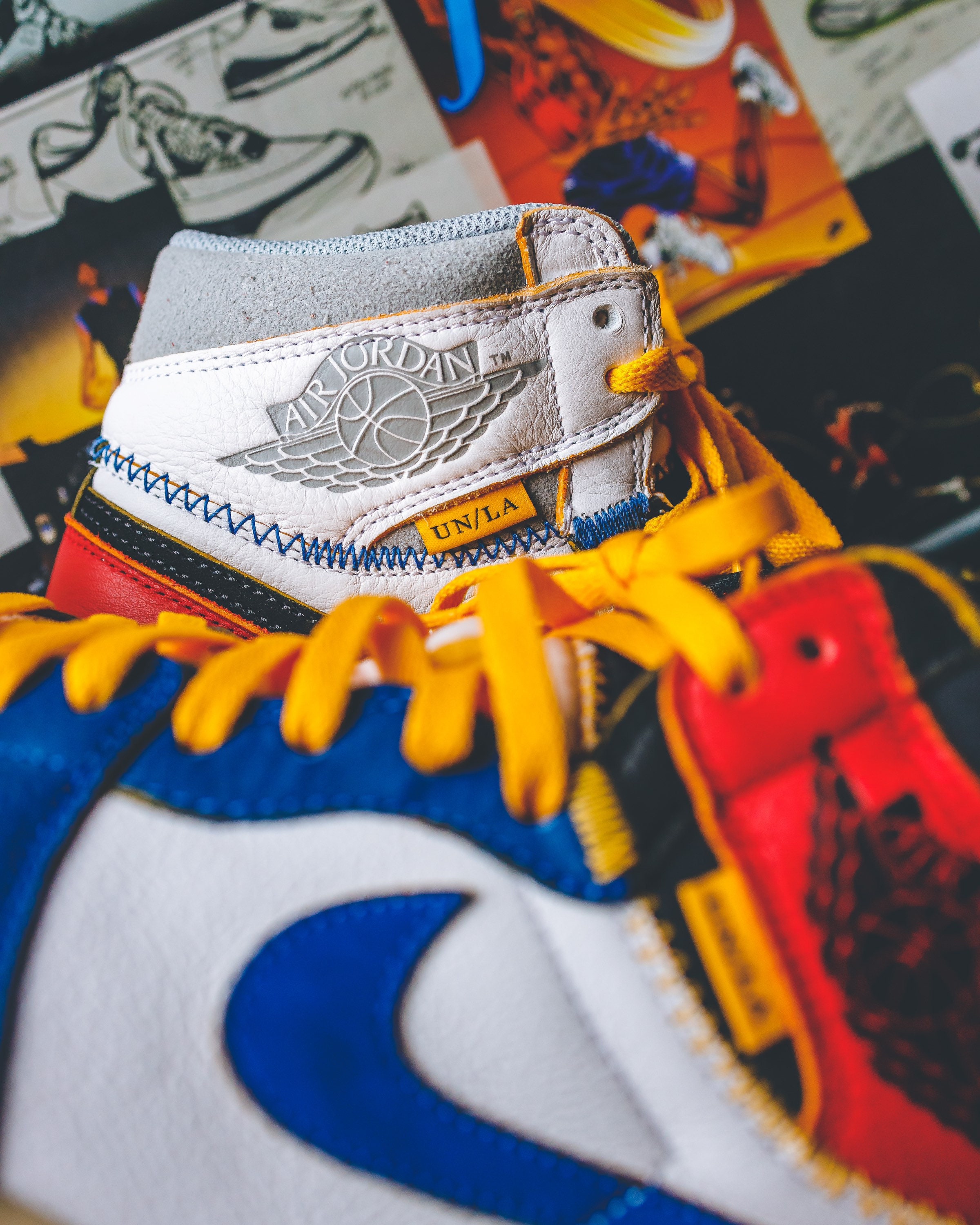 Air Jordan 1 Union - Etsy