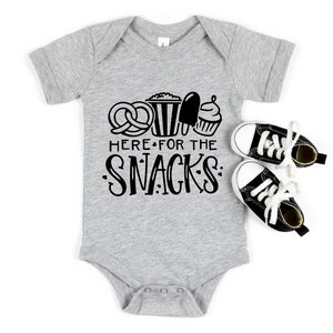 Here For The Snacks Shirt