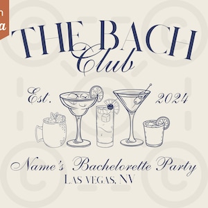The Bach Club - png | JPEG | Digitale SVG-download: bewerkbaar op Canva