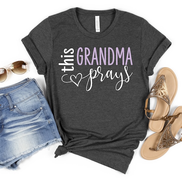 This Grandma Prays - SVG | PNG | AI digital download