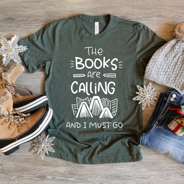 Books Are Calling And I Must Go - SVG | PNG | EPS digital download