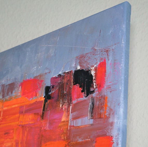 抽象画/抽象芸術/現代アート/キャンバス/アクリル/50 x 50 cm