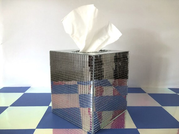 Funky tissue box sale cover