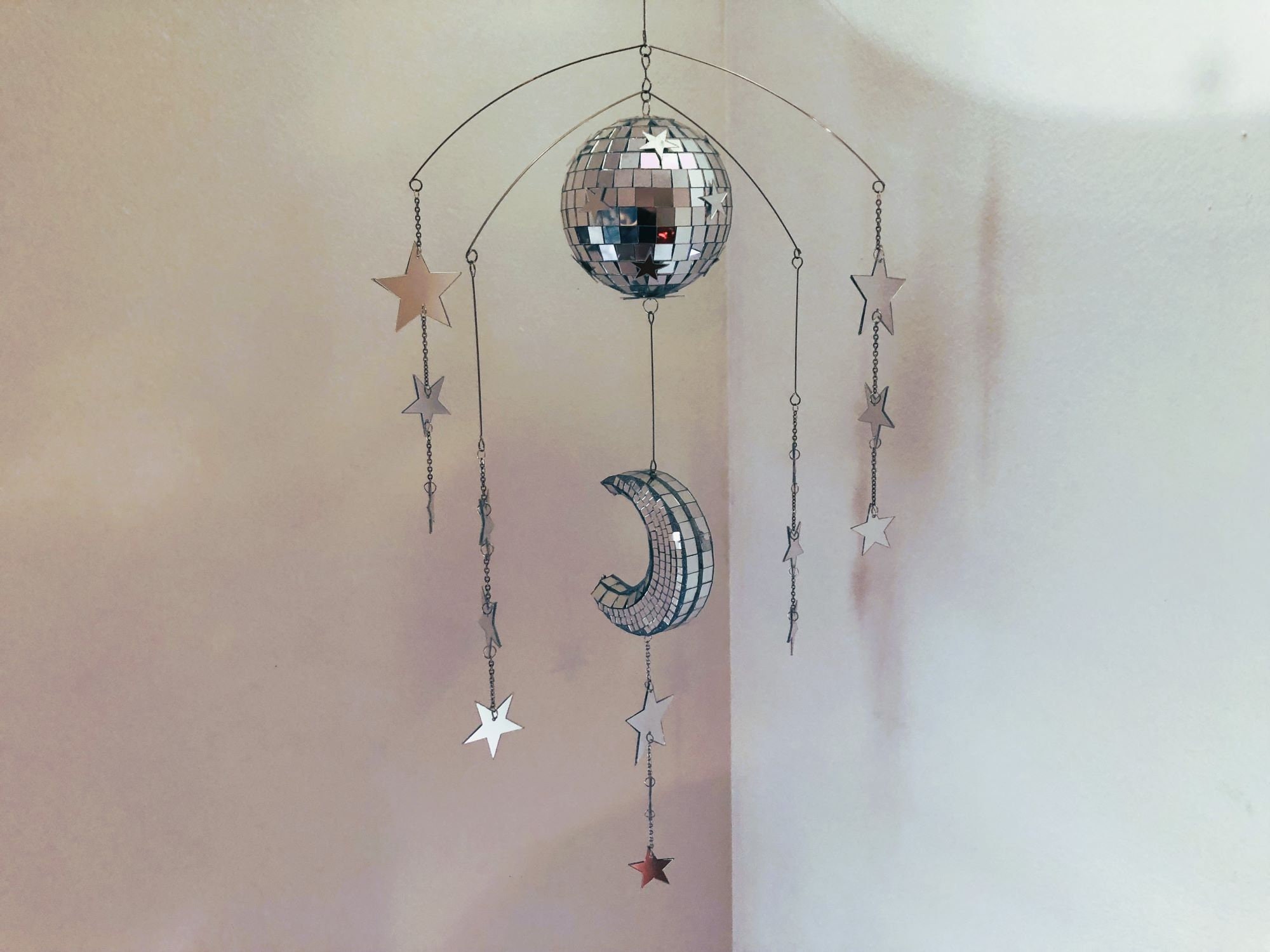 Society6 ケース Moon and stars by Inmyfantasia Moon Swing Art Print by carbine | Society6