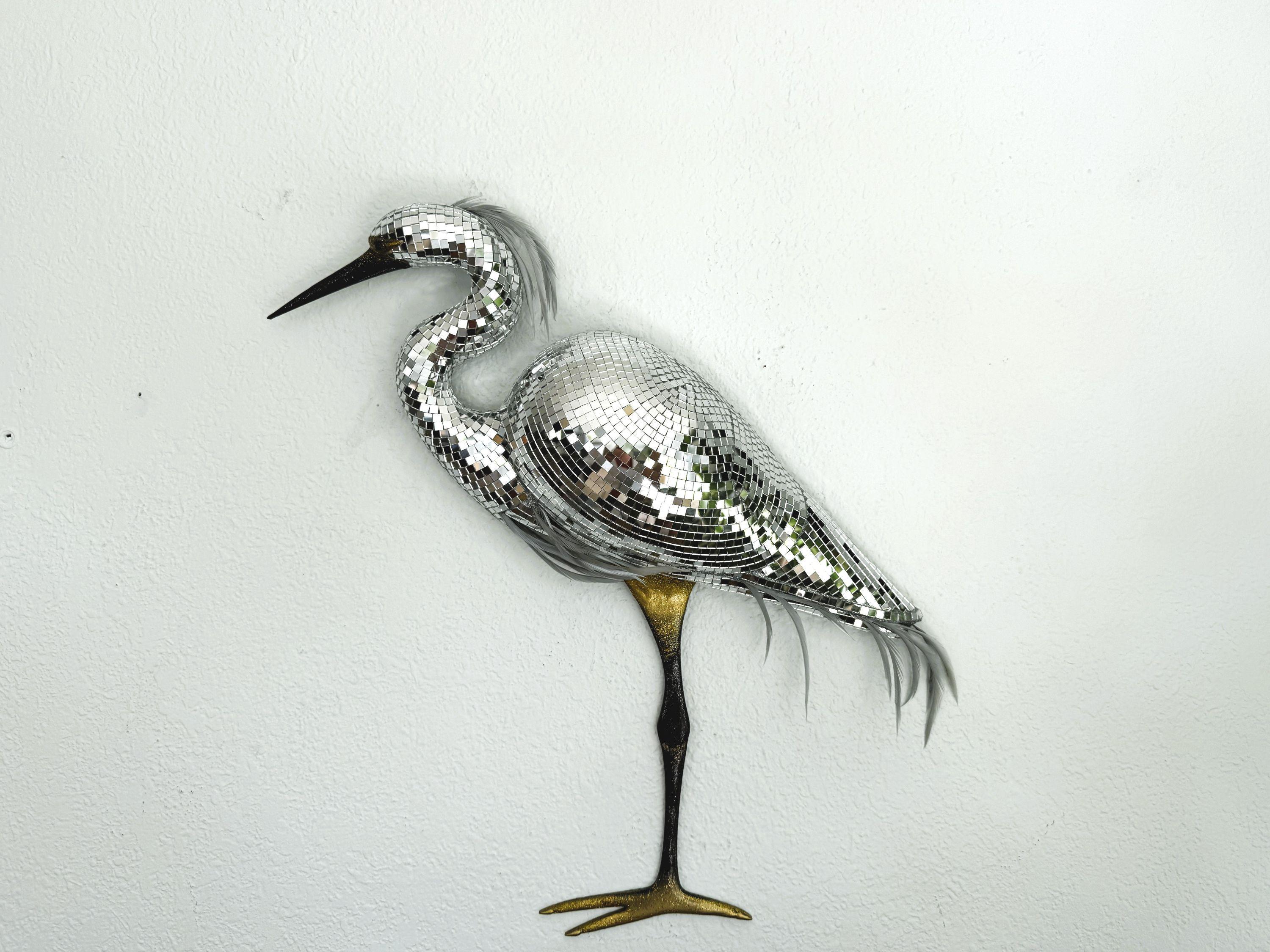 Vintage Wood Bird Mirror - Etsy