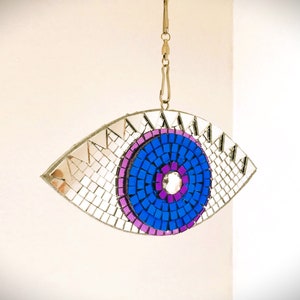 Disco Böse Auge | Böser Blick Sun Catcher | Funky Hauptakzent