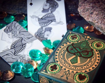 Enchanted Gems Emerald Deck – Limited Poker Cards 001–500 – Collector Edition