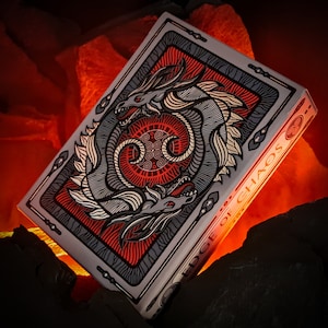 Edge of Chaos Harmony STANDARD Spielkarten - Tribal Phoenix Poker Deck - Limitierte Auflage (501 - 1000)