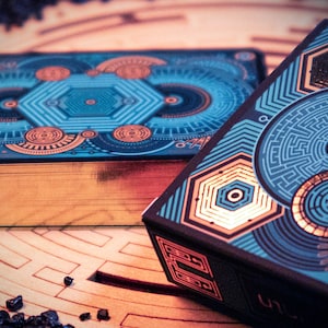 The Labyrinth Depth Deck Gilded – Numbered Poker Cards 001–1000 – Gold Edge Collector