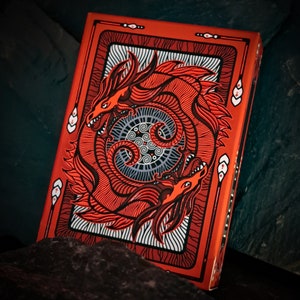 Carte da gioco STANDARD Discord di Edge of Chaos – Mazzo di poker Tribal Dragon – Edizione limitata (501–1000)Edge of Chaos: Discord