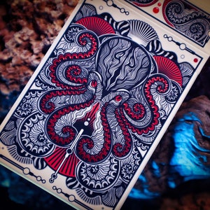 Carte da gioco Helike di Aquatic Kingdoms – Mazzo di poker Mythical Ocean – Limitato a 1000