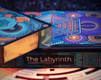 The Labyrinth Gilded Box Set – Depth & Abyss Decks with Gold Edges – Numbered Collector Edition (001–1000)