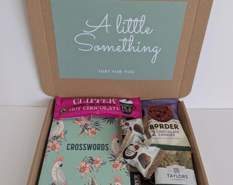 Crossword Puzzle Gift Box: Coffee, Tea, Chocolate & Biscuits