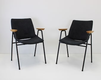 1 Of 2 Mid-Century Chair Lupina/Design Niko Kralj For Stol Kamnik/60's Yugoslavia/Office Chair/Vintage Armchair/Retro Lounge Chair/Restored