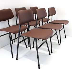 1 Of 6 Vintage Dining Chairs / Vintage Din Set/ Designer Chair From Stol Kamnik / Metal Chairs 70&#39;s /Made In Yugoslavia