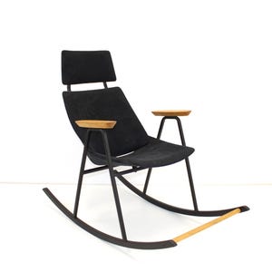 Mid Century Armchair / Chair LUPINA / Chair By Niko Kralj For STOL Kamnik / Rocking Chair / Modern Lounge Chair / Shell (Lupina) Armchair