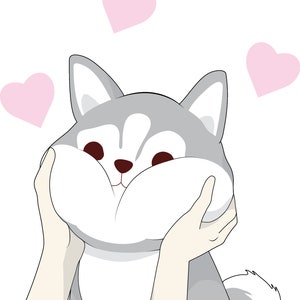 Custom Kawaii Pet Portrait
