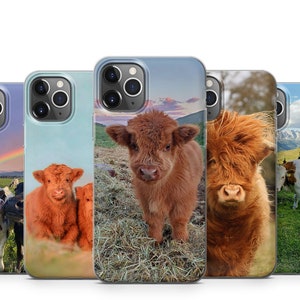Cow phone case Funny Animals phone cover For iPhone 15 14 13 12 11 X Xs Xr 8 7 SE2020 Samsung S23 S22 S21 S20 S10 A13 A14 A21 A30