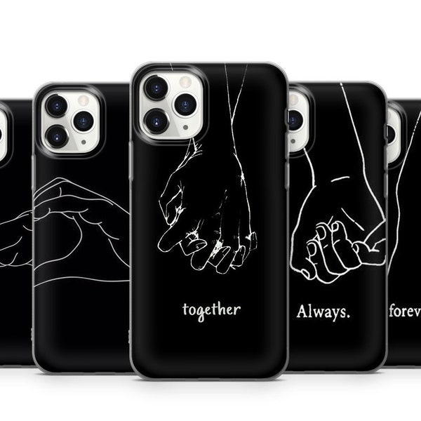 Couple phone cases Matching phone cover  For iPhone 15 14 13 12 11 X Xs Xr 8 7 SE2020 Samsung S23 S22 S21 S20 S10 A13 A14 A21 A30