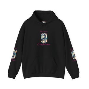 Sweat à capuche Tarot The Chariot, sweat-shirt unisexe confiance vs méfiance, cadeau pour les lecteurs de cartes de tarot, vêtements occultes, vêtements mystiques,