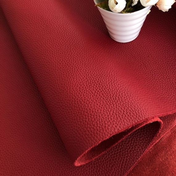 Foglio Di Pelle Bovina Pieno Fiore: Materiale Fai Da Te Per Portafogli E Borse - Italia