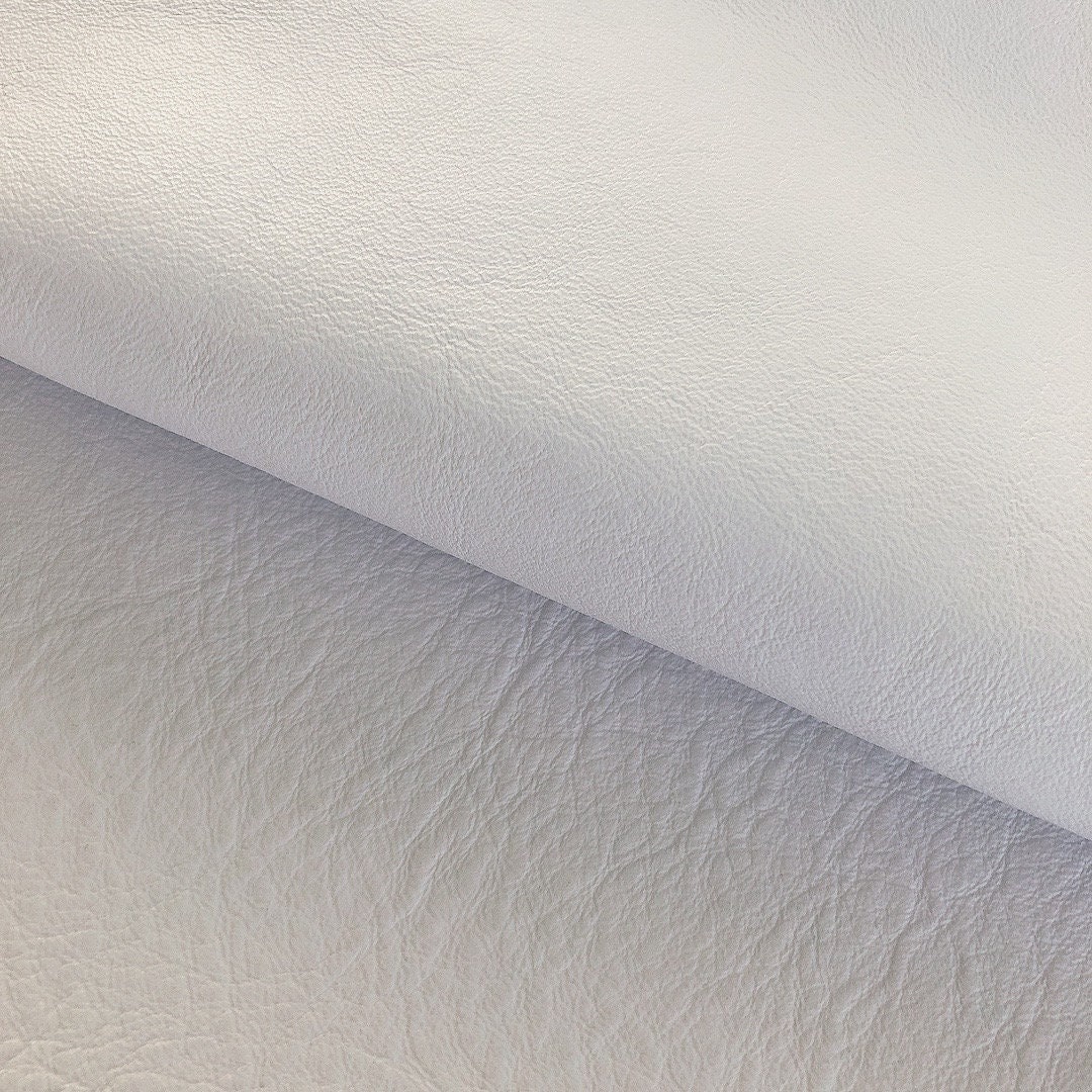 White 2024 leatherette material
