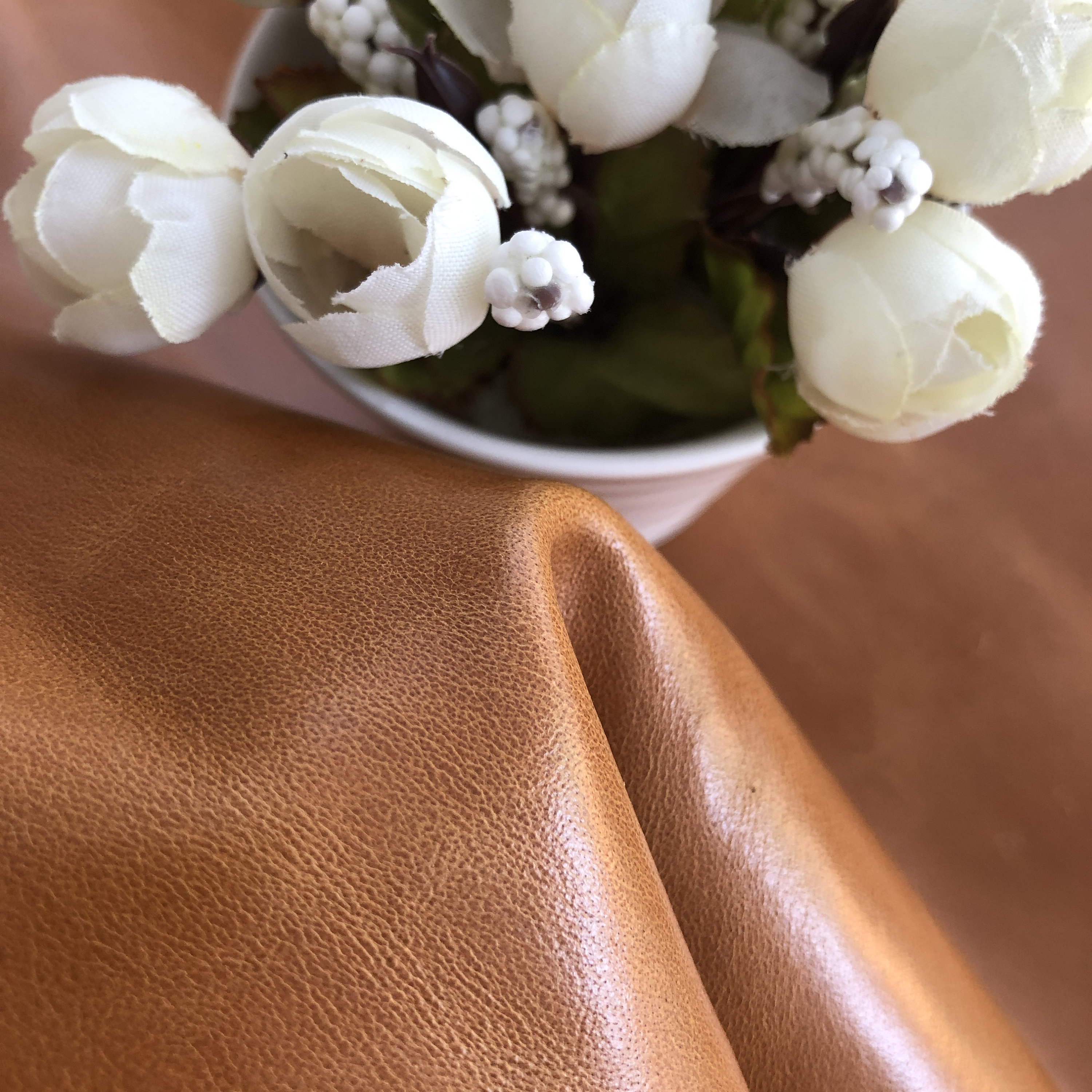 PELLE ITALIANA Fogli Di Vera Pelle Pezzi Di Pelle Naturale - Foto 5