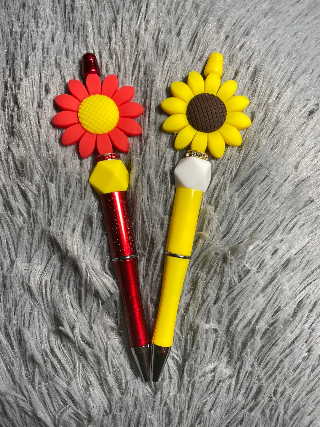 Sunflower Beadable Focal Pen Etsy