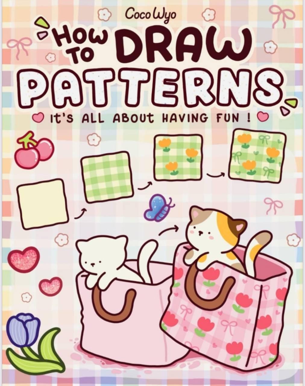 How to Draw Patterns Coloring Book by Coco Wyo – Step-by-Step Doodle & Zentangle Practice for Relaxation and Creativity