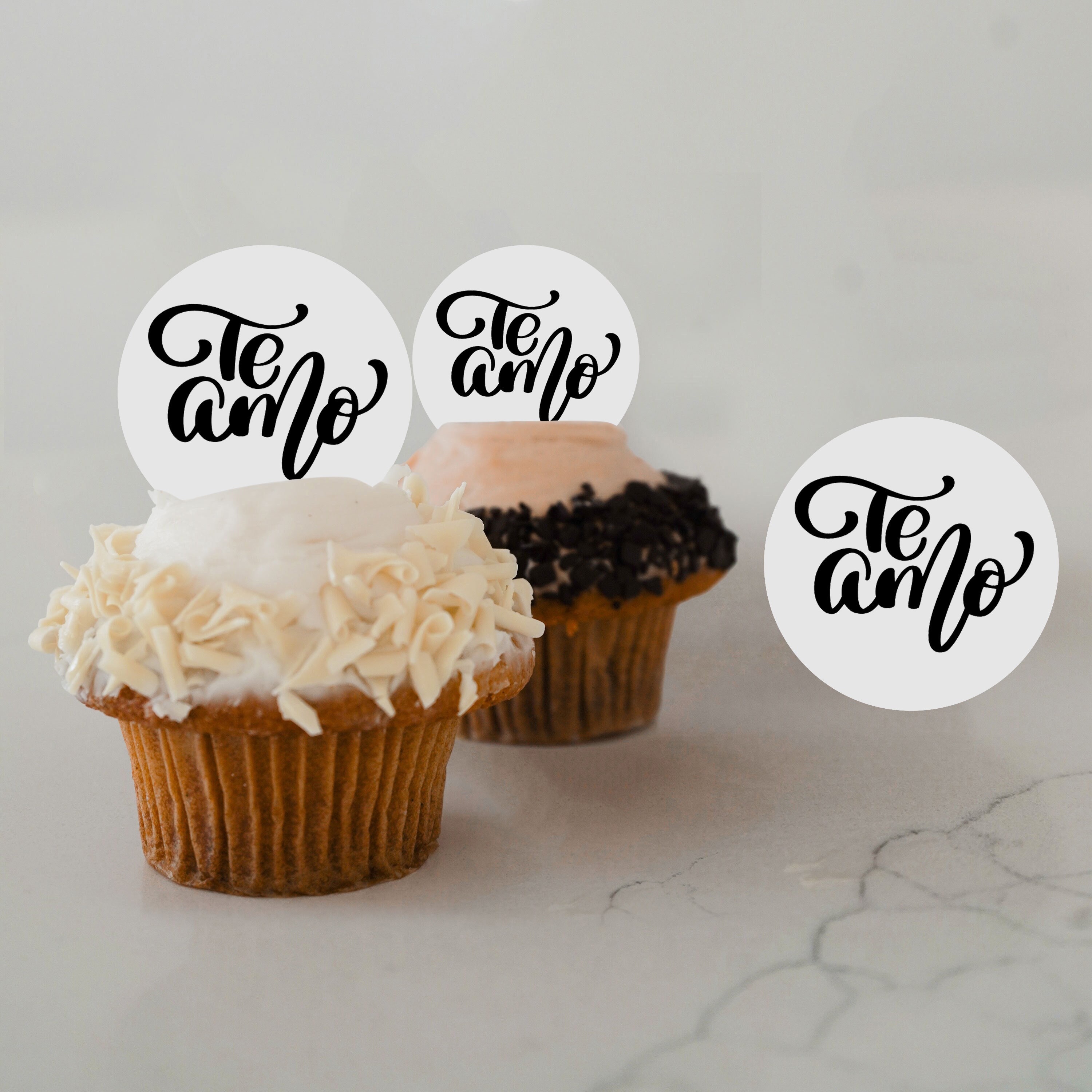 Cupcakes con frases para papá, Piece of Cake Cupcakes!