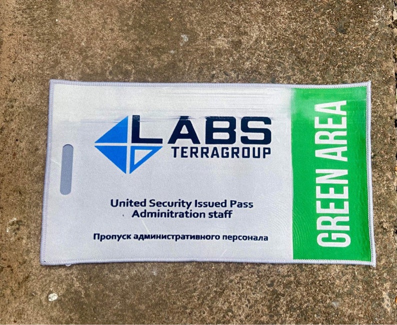 Escape From Tarkov EFT Terragroup Labs Green Keycard Custom Etsy Canada