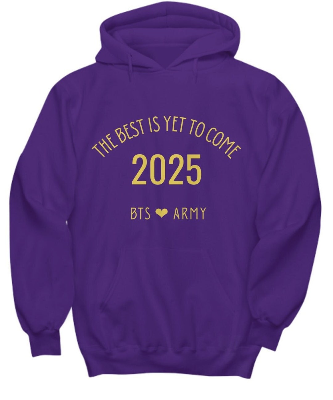Best is yet to Come Purple Hoodie BTS 2025 BTS Army Jungkook Suga Jin Jimin V RM J Hope Bts Military Borahae Bts Merch Etsy