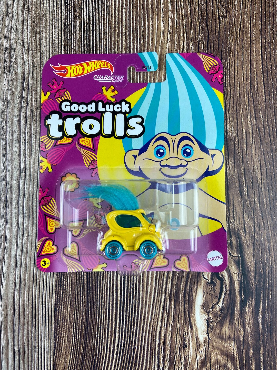 Hot Wheels, NIB Classic Trolls Hot Wheels, Character Cars, Good Luck ...