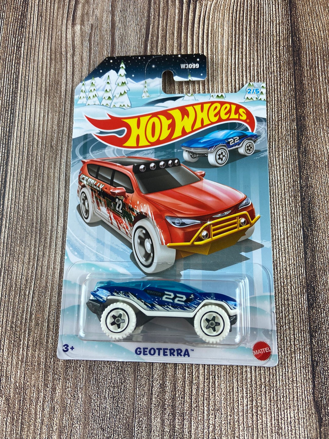 Hot Wheels NIB Blue Geoterra Hot Wheels Winter Hot Wheels Etsy
