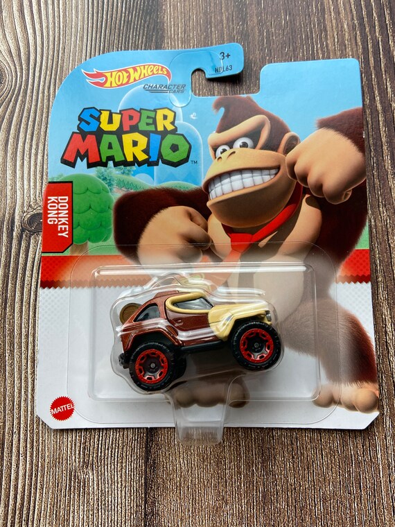 Hot Wheels NIB Donkey Kong Hot Wheels Character Cars Super Etsy