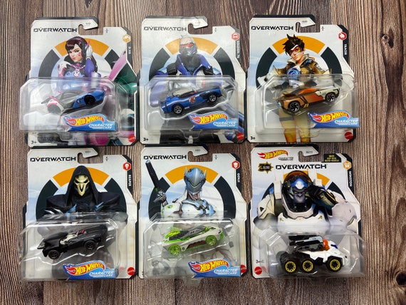 Hot Wheels NIB Overwatch COMPLETE SET Overwatch D.va Genji