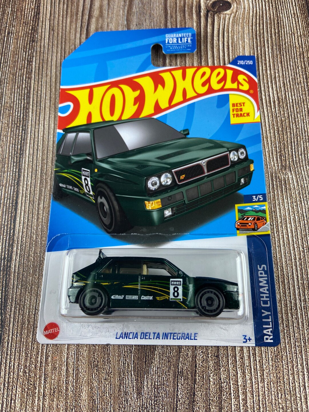 Hot Wheels, NIB Lancia Delta Integrale Hot Wheels, Rally Champs, Mattel ...