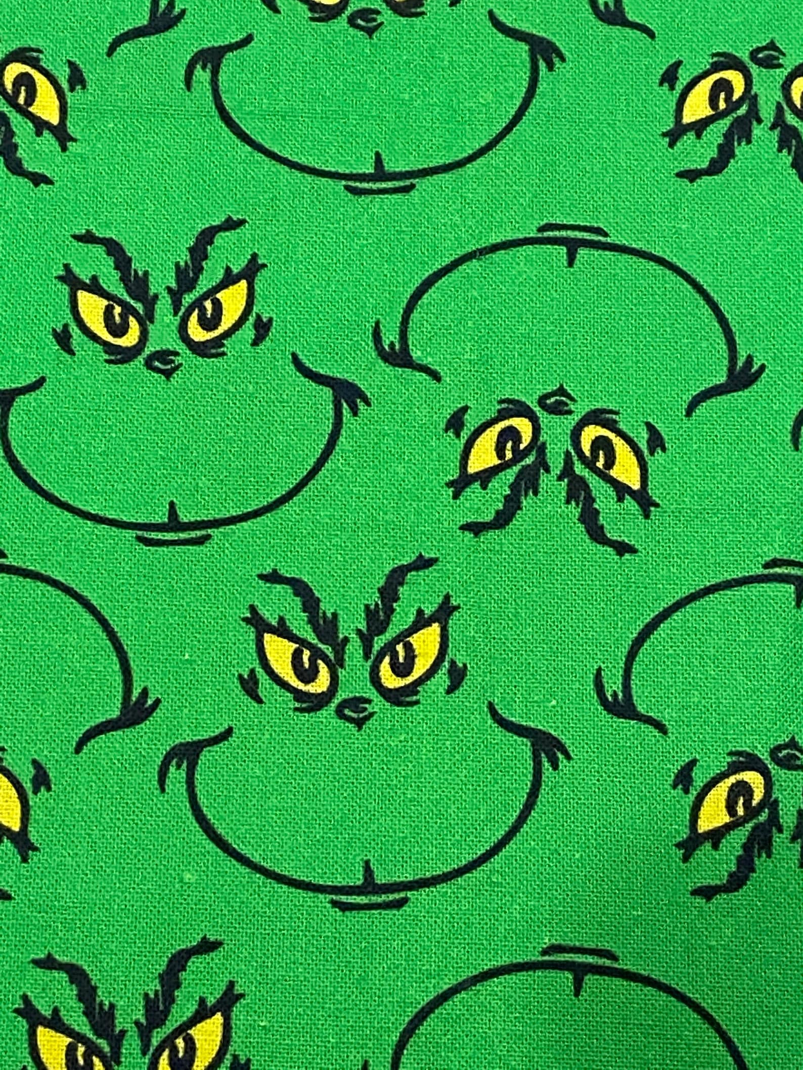 The Grinch, Grinch Fabric, 100 Cotton, Quilting Cotton, Fat Quarter
