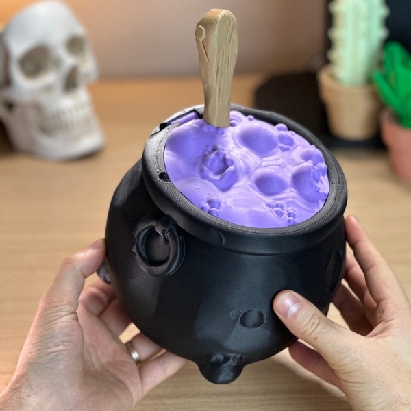 3d Printed Cauldron Candy Etsy