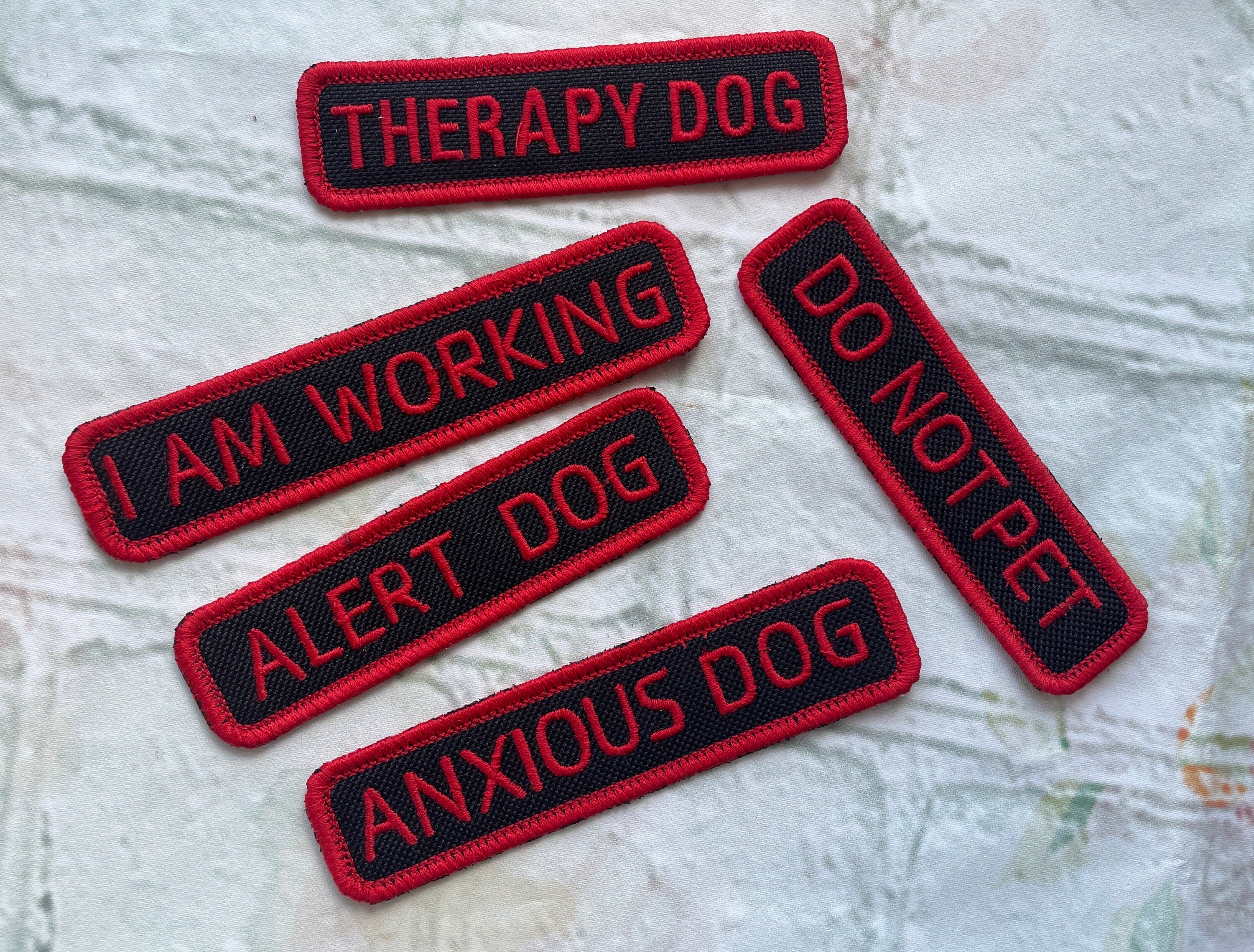 Service Dog Patches With Velcro