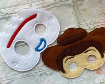 Handmade Toy’s inspired felt face masks