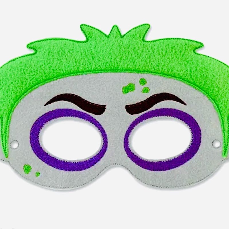 Beetlejuice 3 4 Vinyl Mask With Hair Mens main image 1
