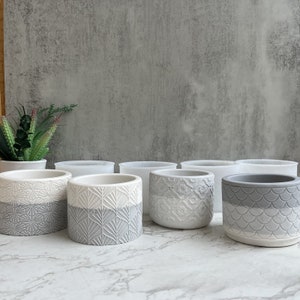 Cylinder Round Flower Pot Mold Container Mold Bowl Mold Silicone Mold Concrete Mold Plaster Mold Epoxy DIY and More Molds