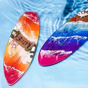Surfboard Tray Mold Skateboard Silicone Mold Concrete Mold Plaster Tray Silicone Mold Jewelry Tray Molds Epoxy Resin Dish Plate Mold DIY