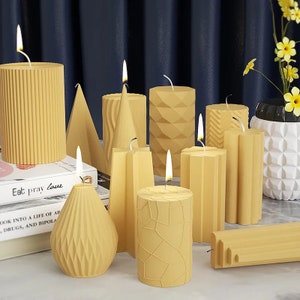 Geometric Shapes Mold Silicone Mold Candle Mold Soap Mold Concrete Mold Vase Mold Tray Mold DIY and More Molds